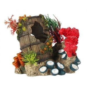 Image de Ebi Décor Artefact coulé 2 - 15,3x11,6x13,7 cm - Pour aquarium