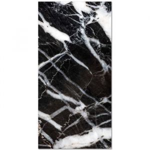 Tapis vinyle marbre noir 300x200cm