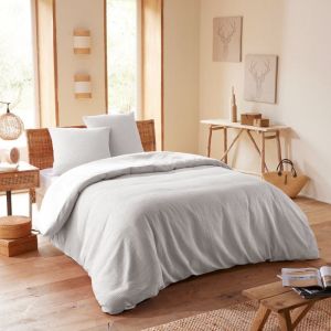 Univers décor Parure de couette + 2 taies d'oreiller Nid d'Abeille