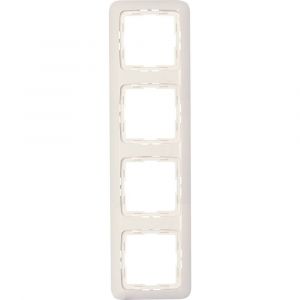 Image de Kopp Prise de courant 404417064 RIVO blanc pur (RAL 9010) 4 prises