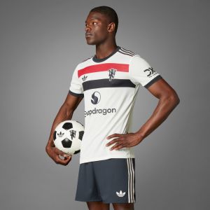 Adidas Manchester United 3ème Maillot 2024/25 Authentic, pointure X-Small - ['Blanc'] - Taille X-Small