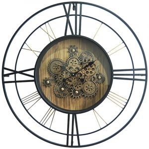 Signes Grimalt Horloge BY SIGRIS Horloge murale avec mécanisme Classique 026832 Le Noir