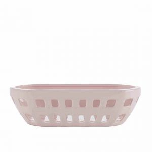 Declikdeco Corbeille céramique style vintage rose