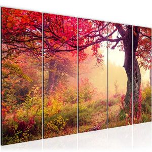 Runa Art Peinture Forêt Paysage Impression sur Toile intissee Decoration Murale Salon Chambre 611656a