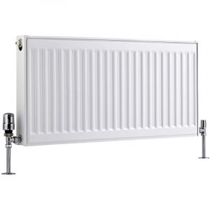 Hudson Reed Radiateur à panneaux Type 21 horizontal Eco 40 cm x 80 cm x 7,3 cm 765 Watts