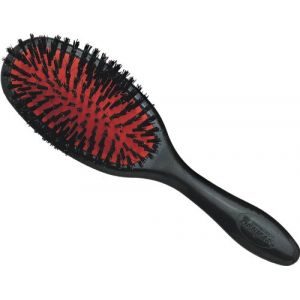 Denman D82M - Brosse à cheveux pneumatique en poil de sanglier véritable 11 rangs