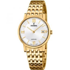 Festina Femmes Analogique Quartz Montre avec Bracelet en Acier Inoxydable F20021/1