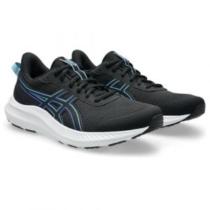 Asics Homme JOLT 5 Sneaker, Black Dark Cobalt, 39 EU