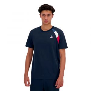 Le Coq Sportif T shirt Tricolore Homme Bleu