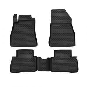 Omac Tapis de sol - Nissan Juke 2010-2019 - Caoutchouc TPE - Antidérapant - Imperméable