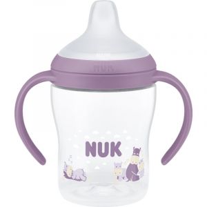 Nuk Perfect Match Hippo tanul&oacute;poh&aacute;r hőm&eacute;rs&eacute;klet-figyel&eacute;ssel 6m+ 150 ml