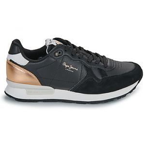 Pepe Jeans Baskets basses BRIT SUN W Noir - Taille 36,37,38,39,40,41
