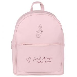 Sac à dos - Disney - Daisy - Cuir rose tendre - 22x10x27,5 cm - Minimaliste