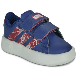 Adidas Baskets basses enfant GRAND COURT SPIDER-MAN CF I Bleu - Taille 19,20,21,22,23,24,25,26,27,23 1/2,25 1/2,26 1/2
