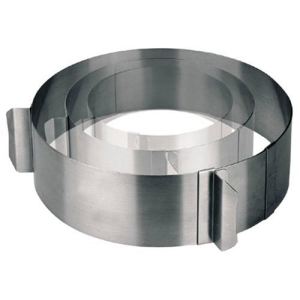 Image de Lacor 68200 - Emporte-pièces cercle extensible en inox (16 à 30 cm)