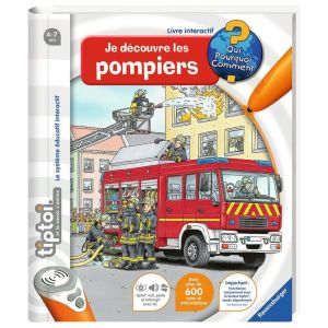 Ravensburger Livre Tip Toi - Je découvre les pompiers