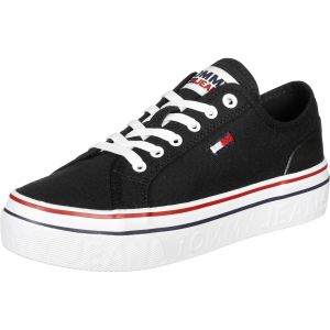 Tommy Jeans Flatform Vulc, 37 EU, femme, noir
