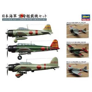 Hasegawa Maquettes avions pour pont de porte-avions Akagi 1/350