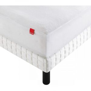 Epeda Protège matelas coton imperméable et respirant 180x190/200 - Blanc