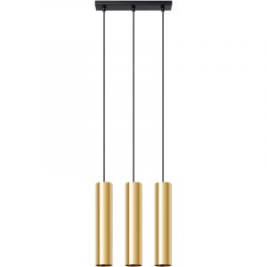 Sollux SL.1201 - Suspension filaire LAGOS 3xGU10/10W/230V dor&eacute;