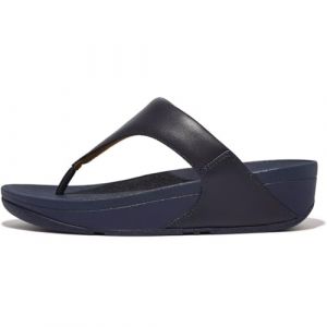 FitFlop Femme Lulu Tongues, Bleu fonc&eacute;, 41 EU
