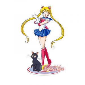 Abystyle Figurine de collection de Sailor Moon - Sailor Moon & Luna - pour Unisexe - multicolore