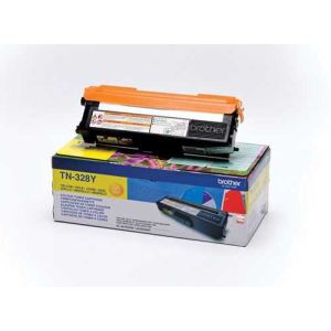 Image de Brother TN-328Y - Toner jaune 6000 pages