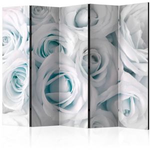 Image de Artgeist Paravent 5 Volets "Satin Rose Turquoise" 172x225cm