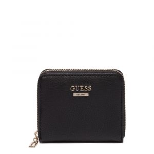 Guess Naya SLG Small Zip Around Wallet Black [121135] - porte-monnaie porte monnaie