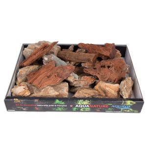 Aquavie Décoration d’aquarium mangrove et pierre