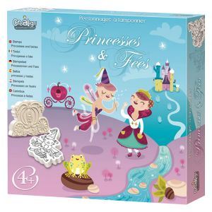 Crea Lign' Tampon Mouss : Princesses et fées