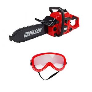LEAN Toys Artisan Set tronçonneuse électrique re Lunettes Jouet pour Enfant