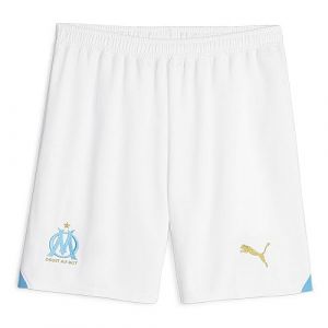 Olympique de Marseille 771355-01 Shorts Replica Shorts Unisex White Taille 3XL