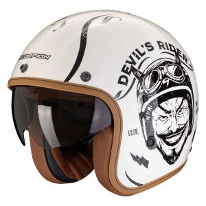 Scorpion BELFAST EVO ROMEO Cream/Black XS Casque