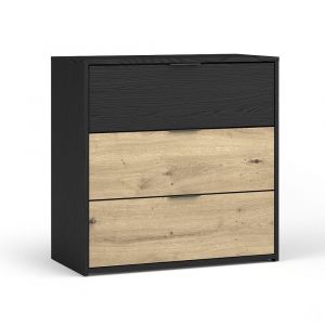 Melody Commode - Design Moderne avec 3 Tiroirs