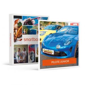 Smartbox Pilotage pour adolescent : 3 tours de circuit au volant d'une Alpine A110 - Coffret Cadeau Sport et Aventure