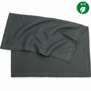 Couverture L&eacute;g&egrave;re Lin Fran&ccedil;ais - Green Blue