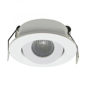 Silamp Mini Spot LED Encastrable 1.5W Blanc &oslash;52mm - Blanc Neutre 4000K - 5500K