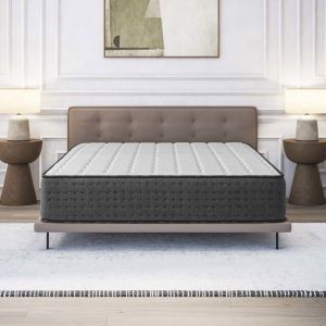 Image de Cosmos Matelas haut de gamme EQUINOX 135x190 cm - Mousse mémoire de forme et latex - 7 zones HR 35 kg - Confort ferme