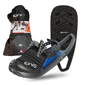 EVVO - ORIGINALE - M - Raquette &agrave; Neige avec housse de transport, Tout Terrain, Black