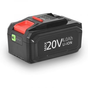 Greencut Batterie au lithium 4.0Ah, pour les outils de jardinage et bricolage &eacute;quip&eacute;s du syst&egrave;me 20V BTD2040L