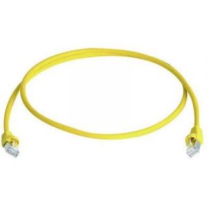 Telegärtner L00006A0049 - Câble de raccordement réseau RJ45 CAT 6A S/FTP jaune 15 m