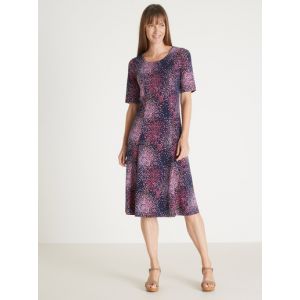 Daxon Robe by - Robe évasée en maille