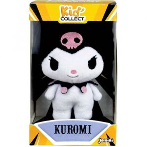 Jemini | Peluche Kuromi Hello Kitty 13 Cm | Texture Douce | Gamme Kid'Collect | Peluche à Collectioner | Fan de Hello Kitty | Marque Française | Couleurs Vives | Idée Cadeau Enfant