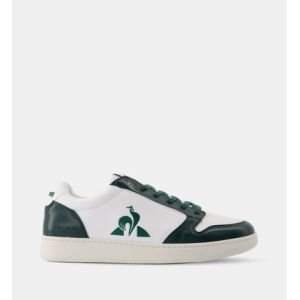 Le Coq Sportif Baskets basses Terra &agrave; signature brod&eacute;e Blanc - Couleur Blanc - Taille 36