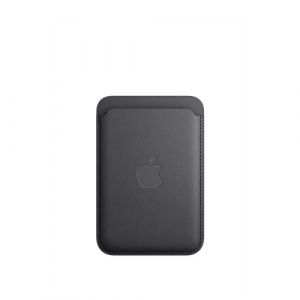 Apple Porte-cartes en tissage fin pour iPhone avec MagSafe - Noir