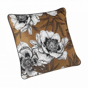 LINDER Coussin garnis PEONIA JAUNE 45x45cm