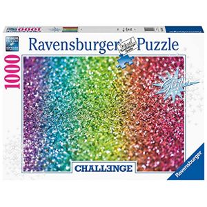 Ravensburger Puzzle Adulte - Puzzle 1000 p - Paillettes (Challenge Puzzle) - Adultes et enfants à partir de 14 ans - Puzzle de qualité supérieure - 16745