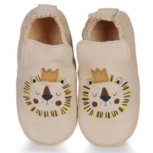 Easy Peasy Chaussons enfant MY BLU LION Beige - Taille 26,27