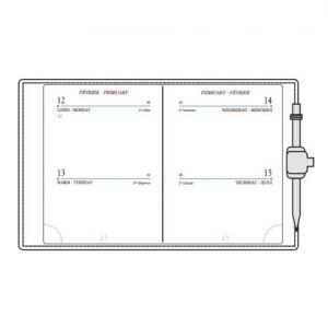 Mignon 10210M - Recharge 6,8x9 agenda A10 broch&eacute;